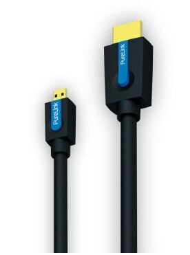 PureLink CS1200-015 - 1.5 m - HDMI Type D (Micro) - HDMI Type A (Standard) - Black