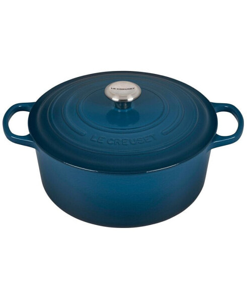 7.25-Qt. Signature Enameled Cast Iron Round Dutch Oven