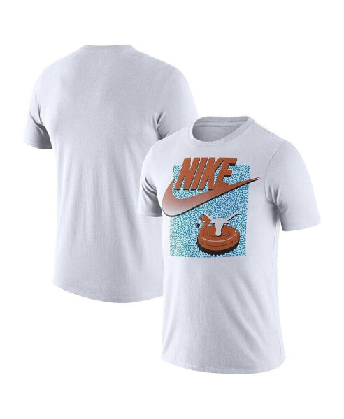 Men's White Texas Longhorns Swoosh Spring Break T-shirt