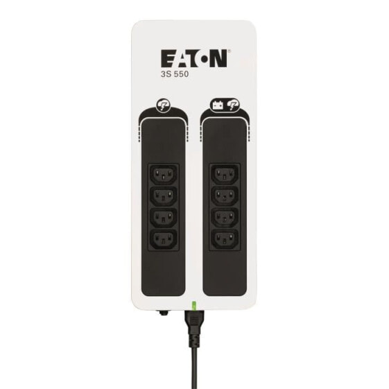 EATON 3S 550 IEC Wechselrichter, Steckdosenleiste, berspannungsableiter - 8 Steckdosen