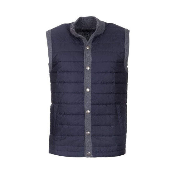 Barbour 288412 Mens Gilet Quilted Vest Grey/Navy Small