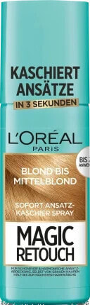 Ansatzspray Blond bis Mittelblond, 75 ml