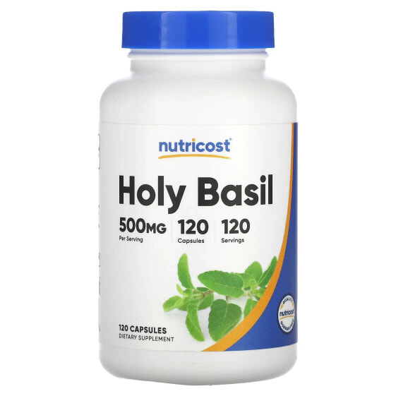 Витамин Holy Basil 500 мг 120 капсул Nutricost