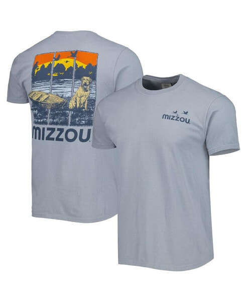 Men's Gray Missouri Tigers Lake Life Comfort Color T-shirt