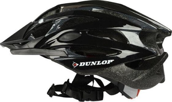 Dunlop Dunlop - Kask rowerowy regulowany MTB r. M 55-58 cm (czarny)