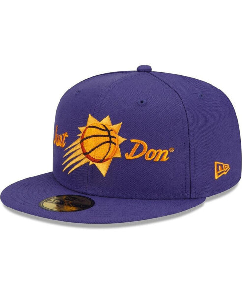 Men's x Just Don Purple Phoenix Suns 59FIFTY Fitted Hat