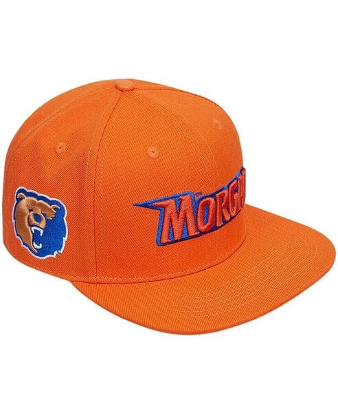 Men's Orange Morgan State Bears Evergreen Morgan Snapback Hat