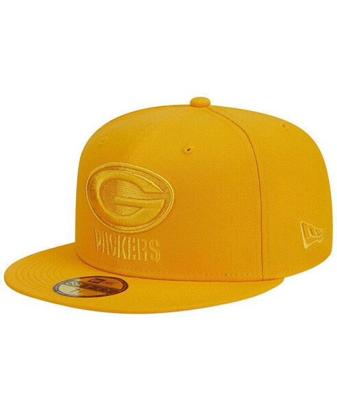 Men's Gold Green Bay Packers Color Pack 59FIFTY Fitted Hat