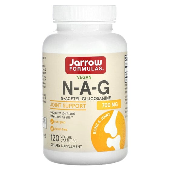 Аминокислоты Jarrow Formulas N-A-G, 700 мг, 120 капсул