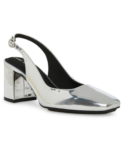 Women's Laney Block Heel Slingback Dress Pumps