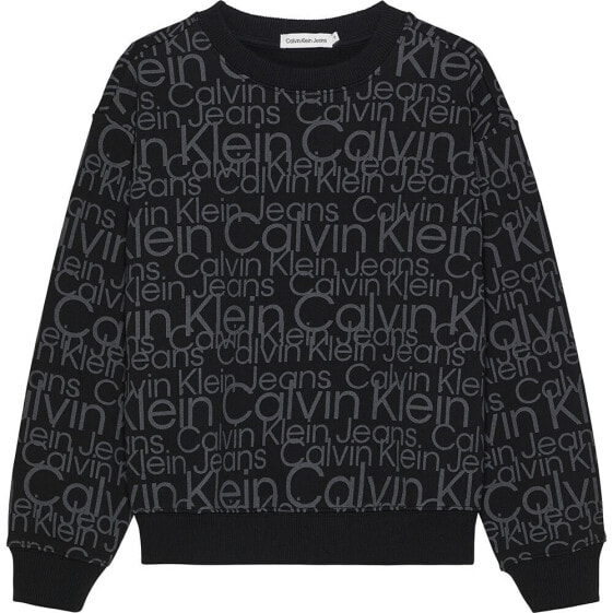 CALVIN KLEIN JEANS Glow In The Dark Aop sweatshirt