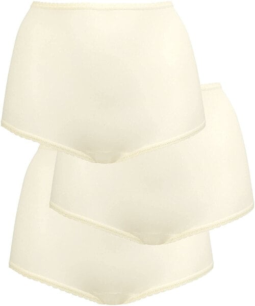 Bali 187844 Womens Skimp Skamp Brief 3-Pack Underwear Moonlight Size Medium/6