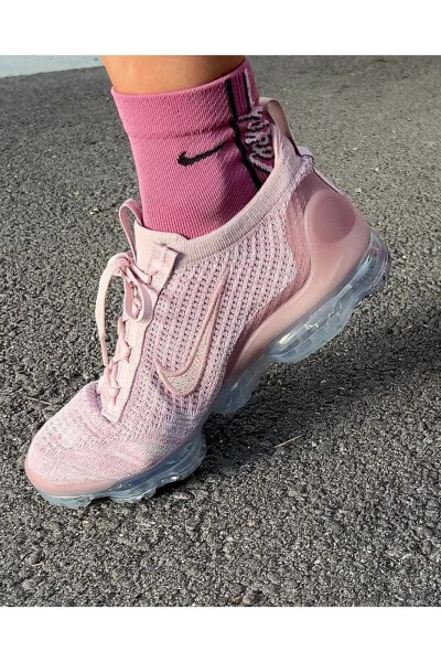 Air VaporMax 2021 Flyknit PEMBE KADIN SPOR KOŞU AYAKKABISI