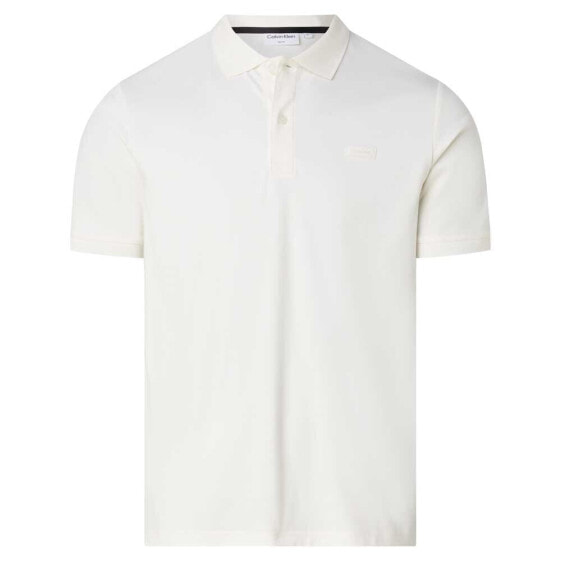 CALVIN KLEIN Smooth Cotton Slim short sleeve polo