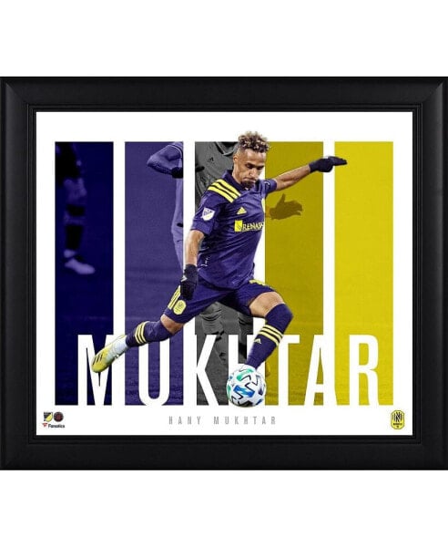 Hany Mukhtar Nashville SC Framed 15" x 17" Player Panel Collage