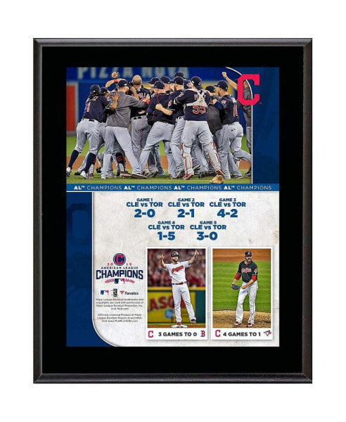 Cleveland Guardians 2016 MLB American League Champions 10.5" x 13" Sublimated Plaque