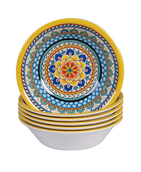 Portofino Melamine 6-Pc. All Purpose Bowls