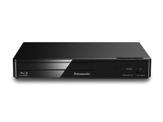 Panasonic DMP-BDT167 - Full HD - NTSC,PAL - 3840 x 2160 - DTS-HD HR,DTS-HD Master Audio,Dolby Digital Plus,Dolby TrueHD - MKV,XVID - ALAC,FLAC,MP3