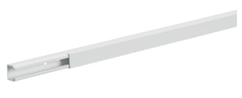 Hager LF1501509016 - Straight cable tray - 2 m - Polyvinyl chloride (PVC) - White