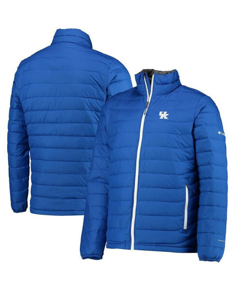 Men's Royal Kentucky Wildcats Powder Lite Omni-Heat Reflective Full-Zip Jacket