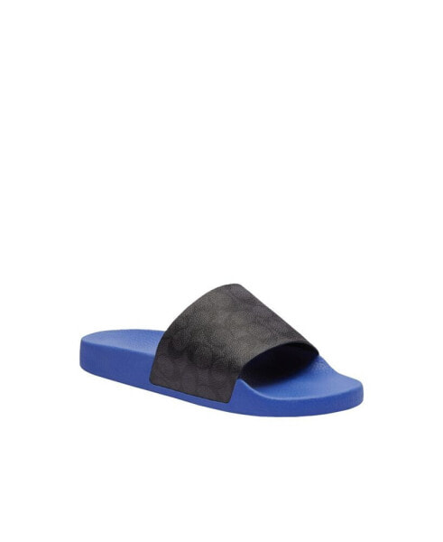 Men's Signature Coated Canvas Pool Slide