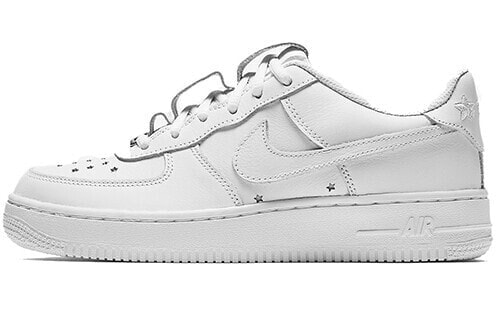 Nike Air Force 1 Low 复古休闲 低帮 板鞋 GS 白 2018 / Кроссовки Nike Air Force AR0688-100