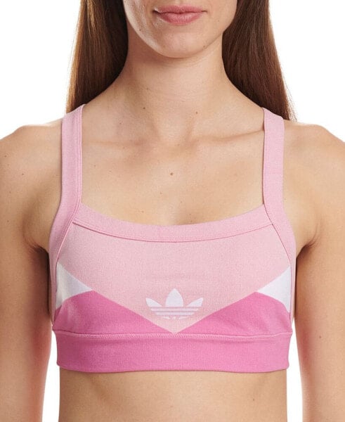 Топ спортивный adidas женский бюстгальтер Modern Flex Strappy Bralette 4A9H01