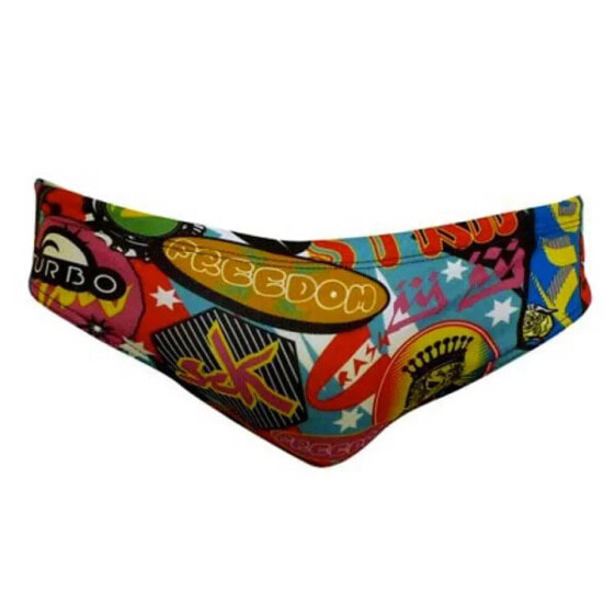 Яркие плавки для водного поло Turbo Colors Swimming Brief