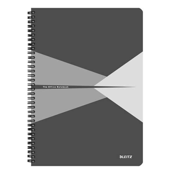 LEITZ Wiro Office PP Covers 90 Horizontal Ruled Sheets Din A4 Notebook