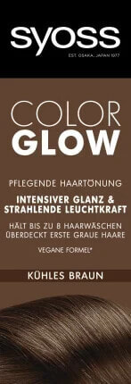 Haartönung Color Glow Kühles Braun, 100 ml