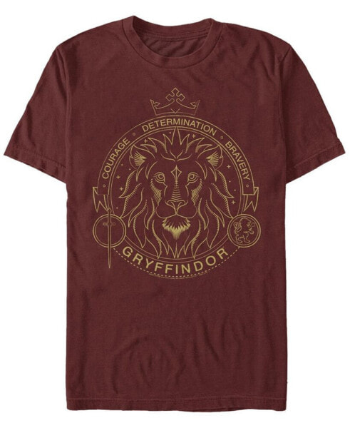 Men's Gryffindor Symbol Short Sleeve Crew T-shirt