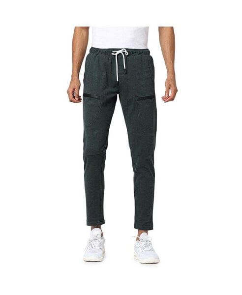 Men's Forest Green Basic Casual Joggers