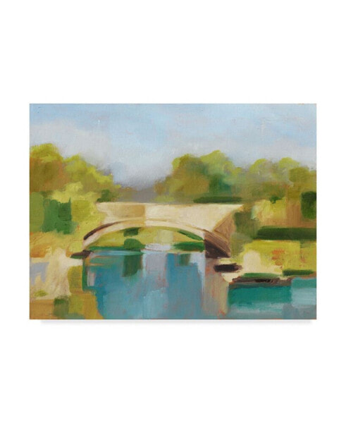 Ethan Harper Park Bridge I Canvas Art - 37" x 49"