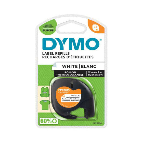 Ламинированная пленка Dymo S0718850 Черный/Белый