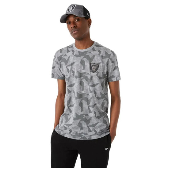 NEW ERA Geometric Camo Las Vegas Raiders short sleeve T-shirt