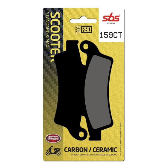SBS Hi-Tech Street 159CT Carbon Ceramic Brake Pads