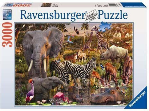 Пазл Ravensburger Африканские животные 3000 элементов - 170371