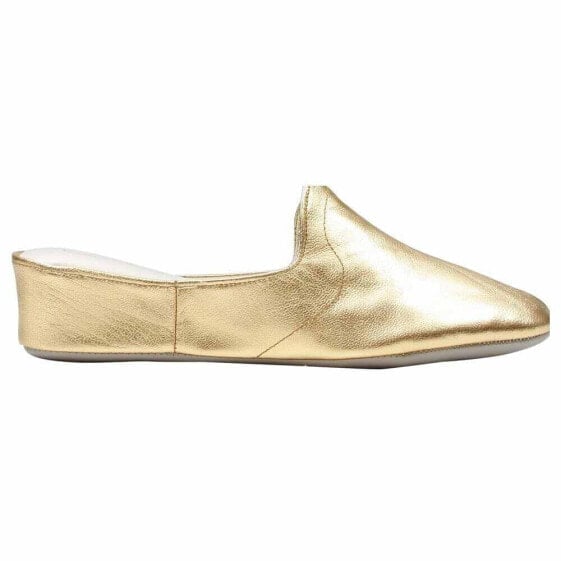 Daniel Green Glamour Womens Gold Casual Slippers 40102-710