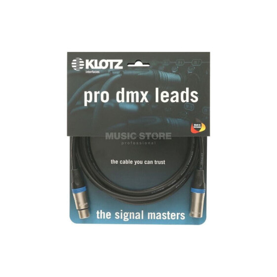 Klotz LX2-5X1K2-00.3 DMX Cable 0,3 m