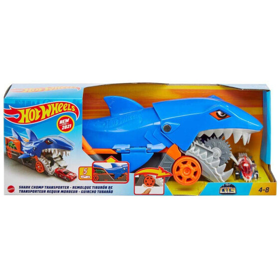HOT WHEELS Shark Chomp Transporter Playset