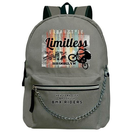 Школьный рюкзак SENFORT Bmx Limitless Серый