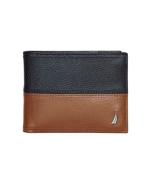 Кошелек Nautica Leather Bifold