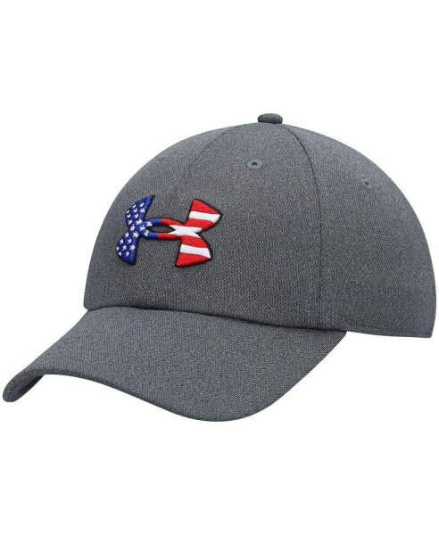 Бейсболка Under Armour мужская Graphite Freedom Blitzing_Adjustable Hat