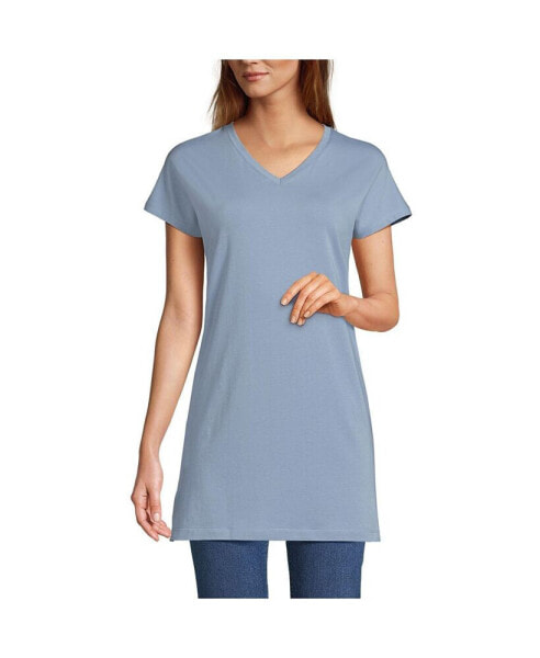 Petite Lightweight Jersey Extra Long Tunic