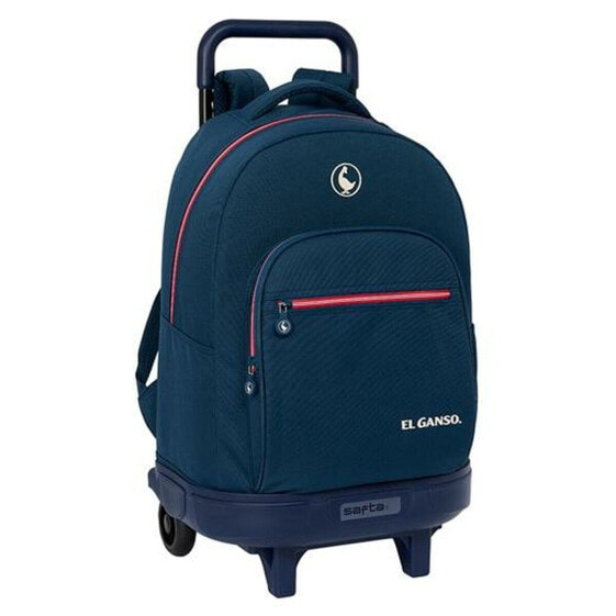 Детский рюкзак с колесиками Safta Синий 33 x 22 x 45 см