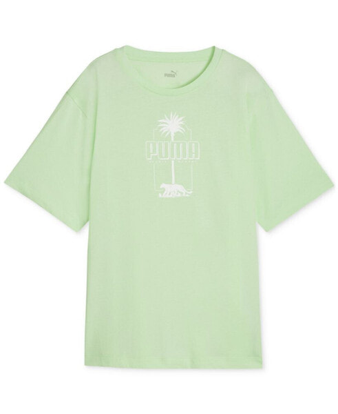 Women's Essentials Palm Resort Graphic T-Shirt