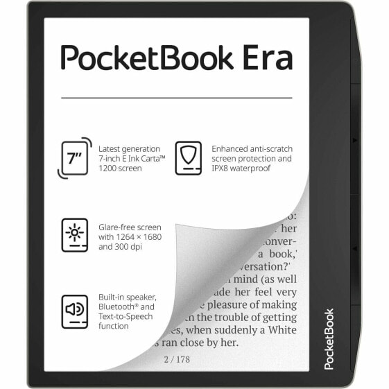Электронная книга PocketBook 700 Era Серебристый Разноцветный Чёрный/Серебристый 16 Гб 7"