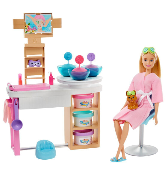 Набор игровой Barbie Оздоровительный Спа-центр с куклой Барби и аксессуарами,GJR84