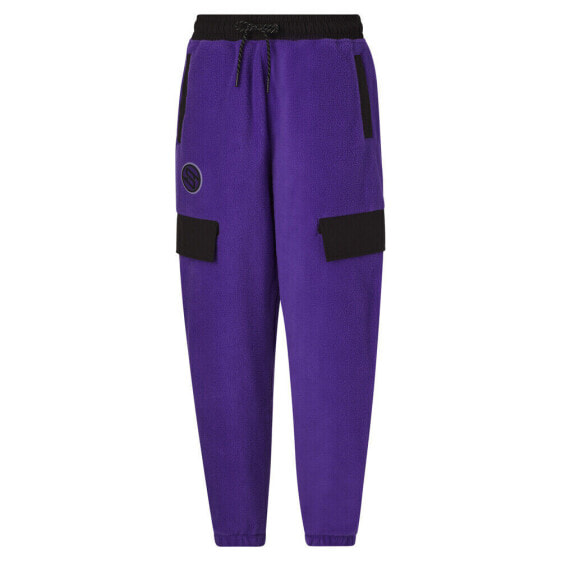 Puma Stewie X Reintroduce Pants Womens Purple Casual Athletic Bottoms 53960401