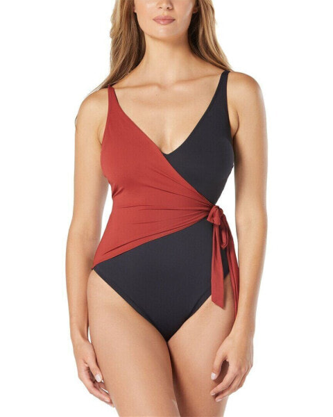 Coco Contours Cross-Over One-Piece Women's